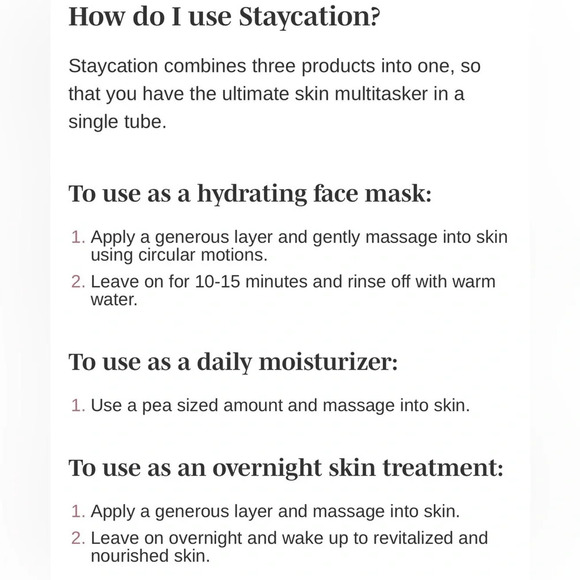 $13❤️‍🔥 ONLY 1! Wander Beauty Staycation Hydrating Mask 🪞 NEW & SEALED - Picture 6 of 6